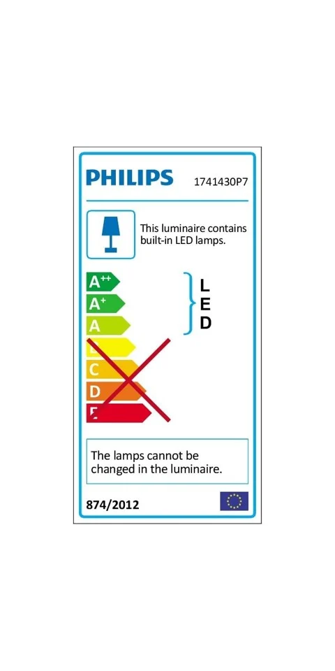 Philips Hue - Lily Outdoor Spot Light Basekit - White & Color Ambiance (Broken Box)