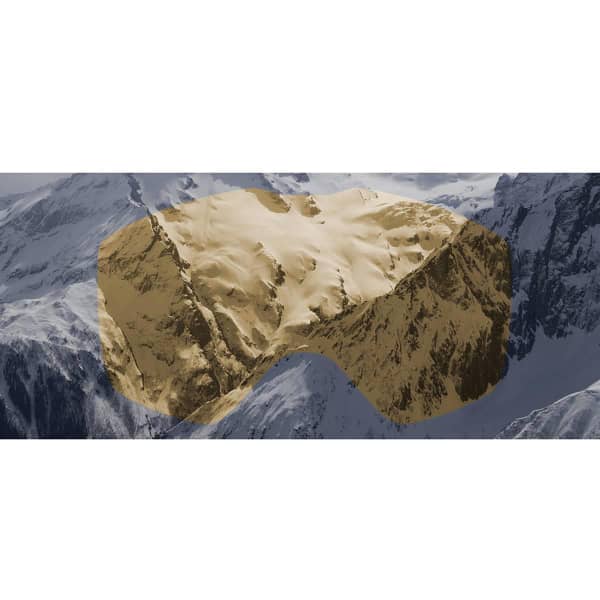 Masque de ski JULBO LUNA NOIR CAMALEON REACTIV HIGH MOUNTAIN ARGENT