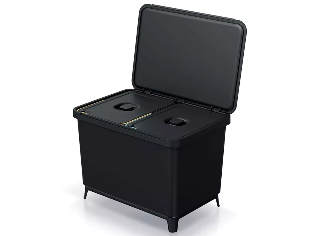 Système de classification de recyclage 2 x 23l Keden 56x39x41
