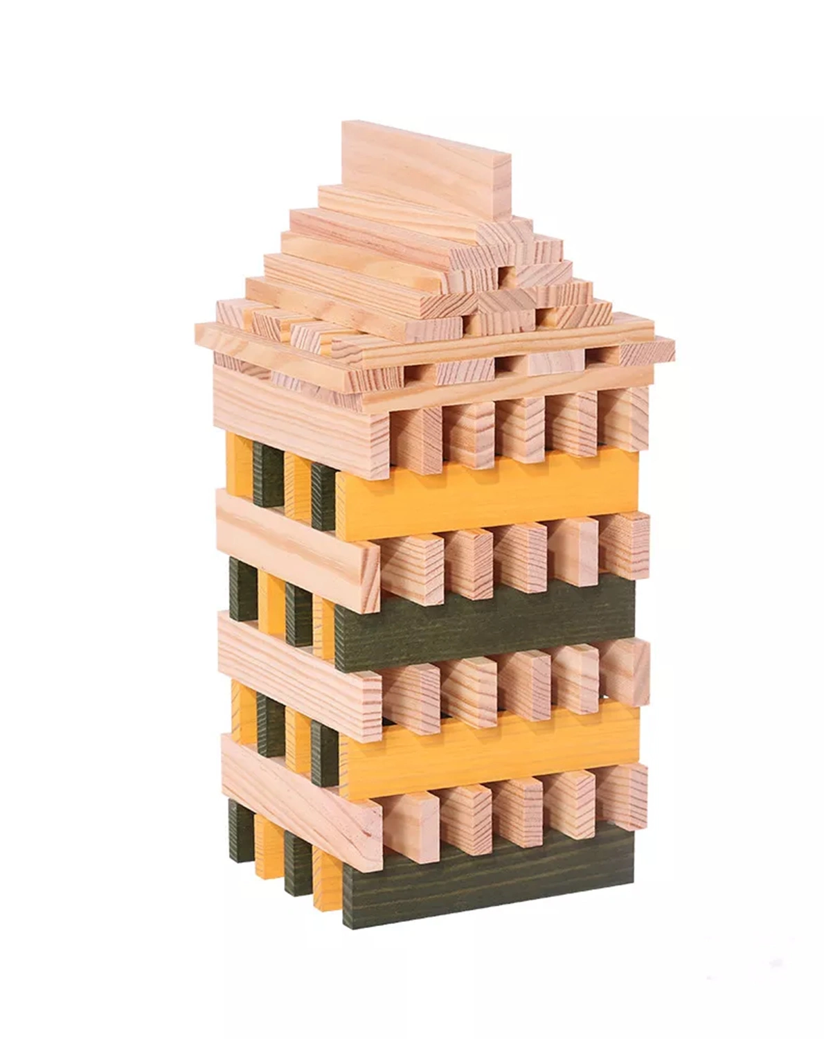 Holz-Baukasten SPINNE 75-teilig