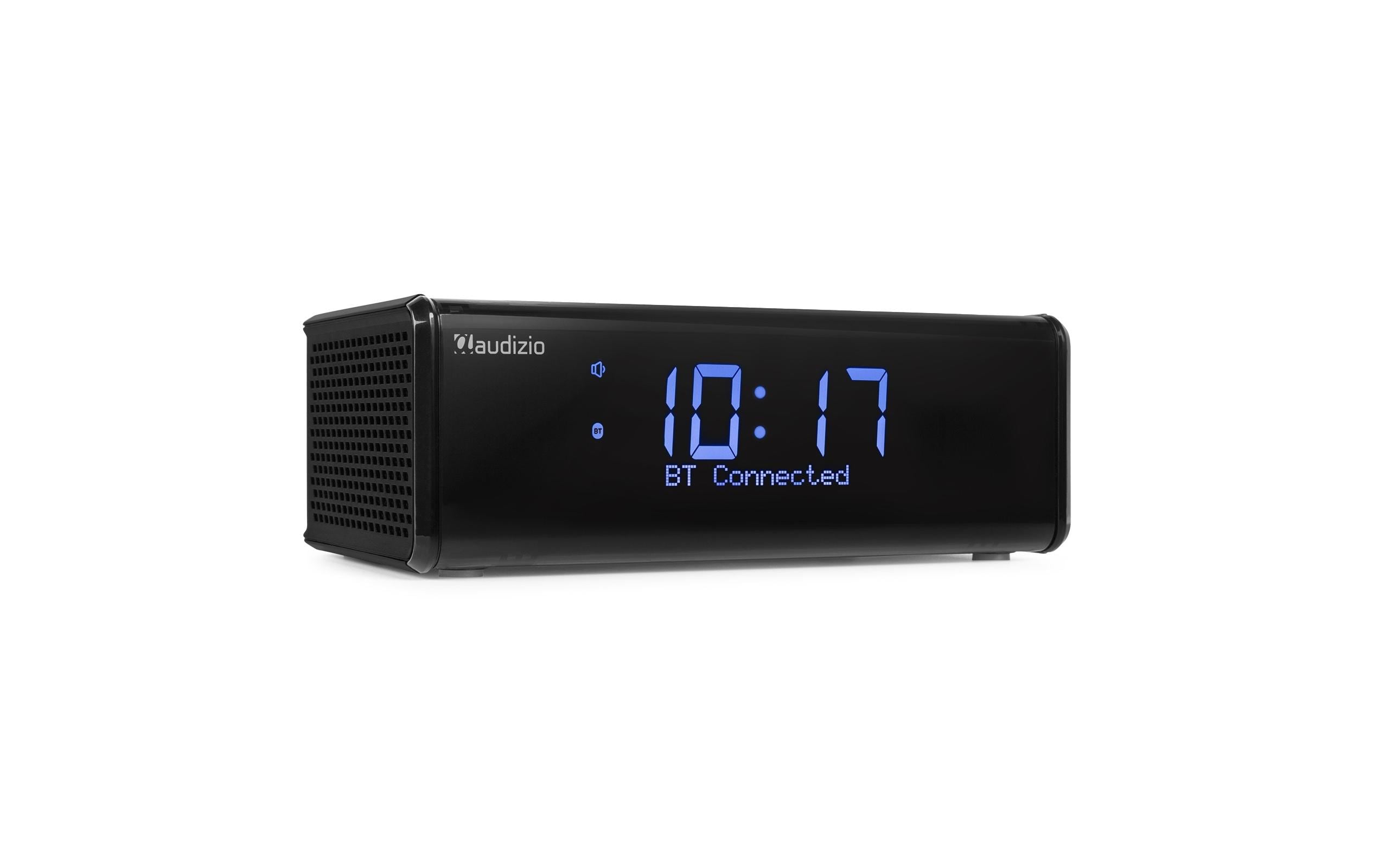 Radiowecker Cuneo SchwarzDAB+-Radiowecker mit kabelloser Aufladung