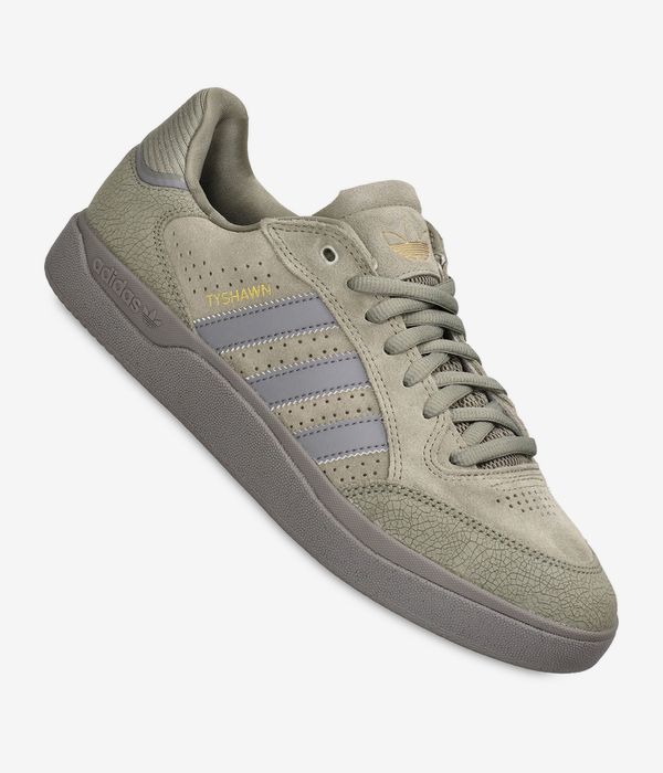 adidas Skateboarding Tyshawn Low Schuh (silver pebble grey three gold)