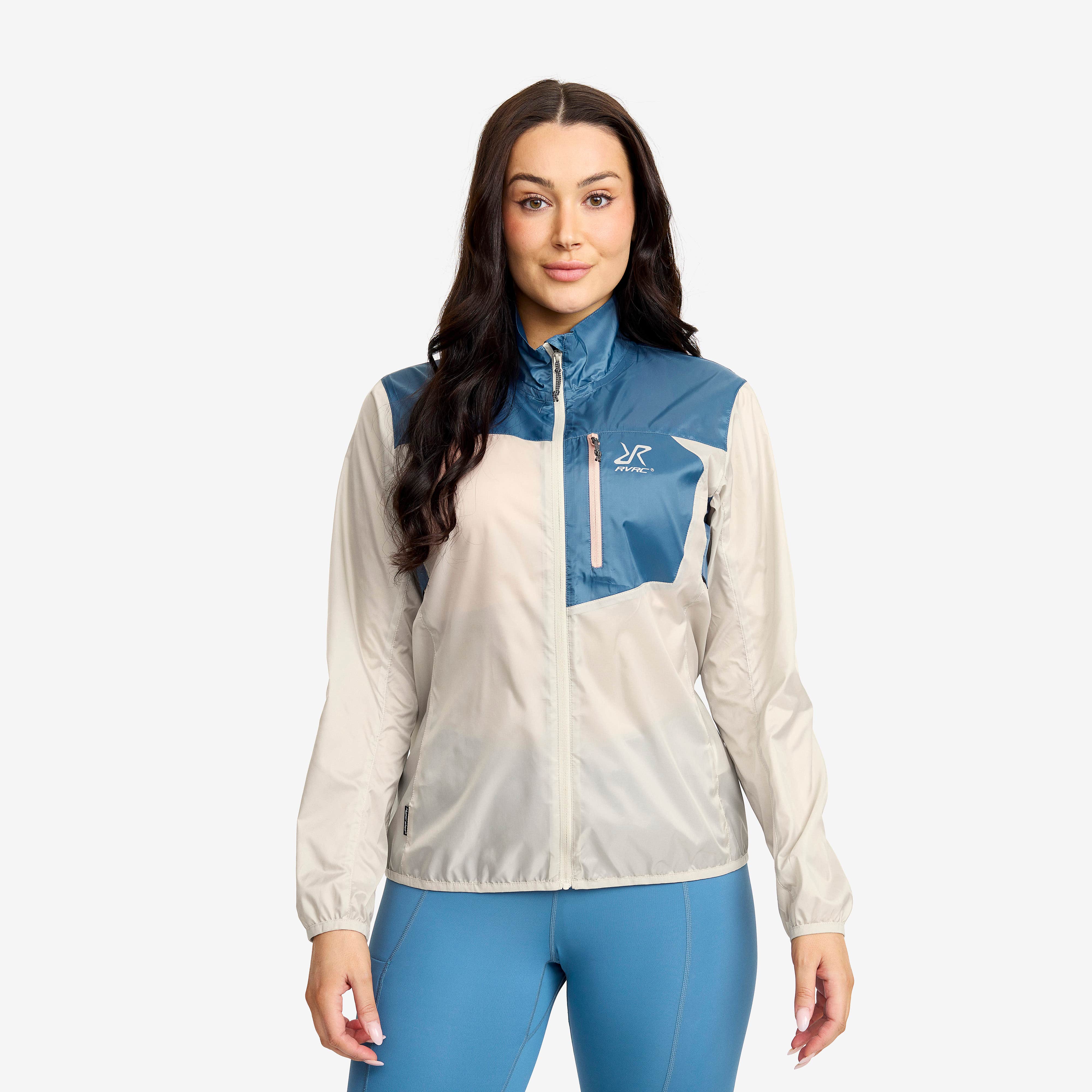 Unit Light Windbreaker Dame Captain's Blue/Peyote