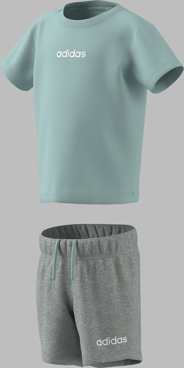 ADIDAS ROUPAS ESPORTIVAS<br>Conjunto de 2 peças, camiseta e shorts