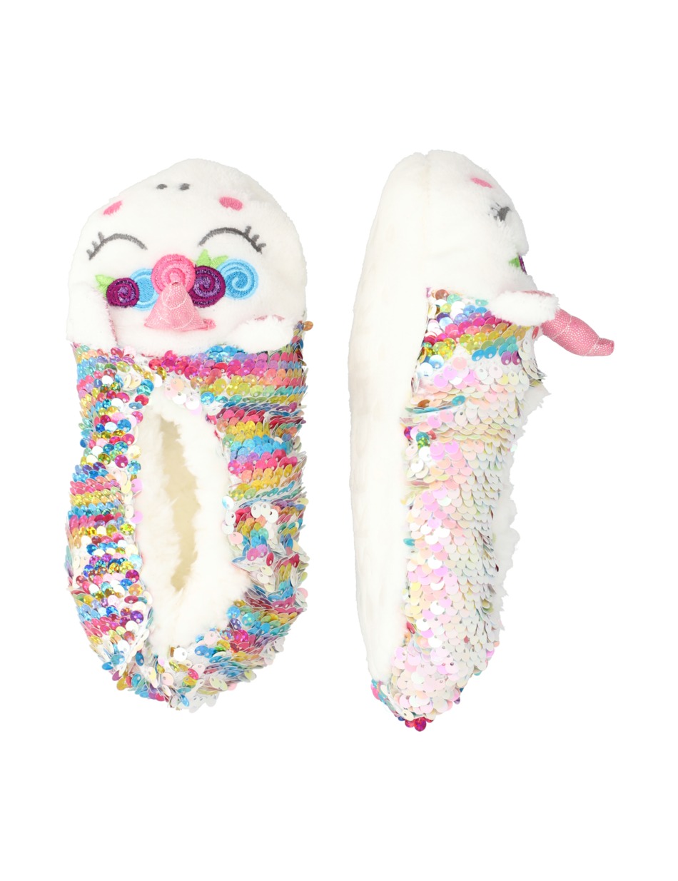 COSY FURRY SLIPPER 1P