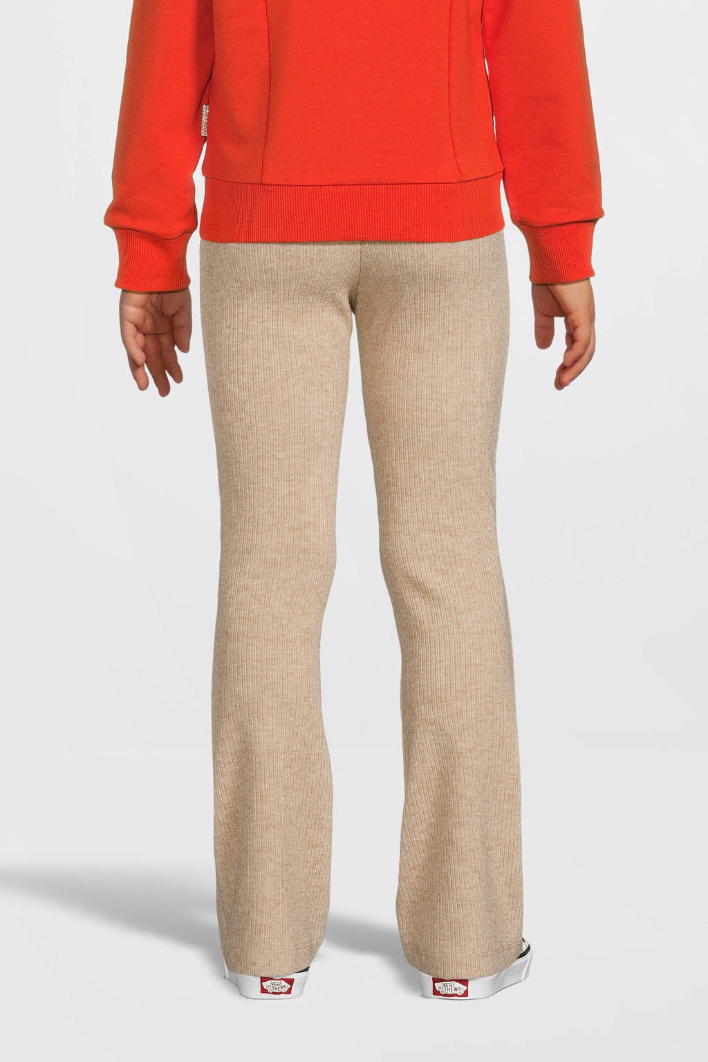 Le Chic regular fit broek DATSY lichtbruin