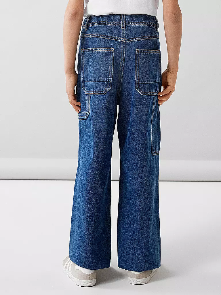 NAME IT Jungen Jeans Straight Fit NKMRYAN dunkelblau