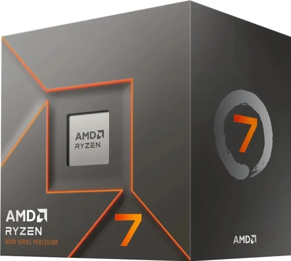AMD Ryzen 7 8700F - 4.1 GHz - 8-core - 16 tråde - 16 MB cache - Socket AM5 - Box