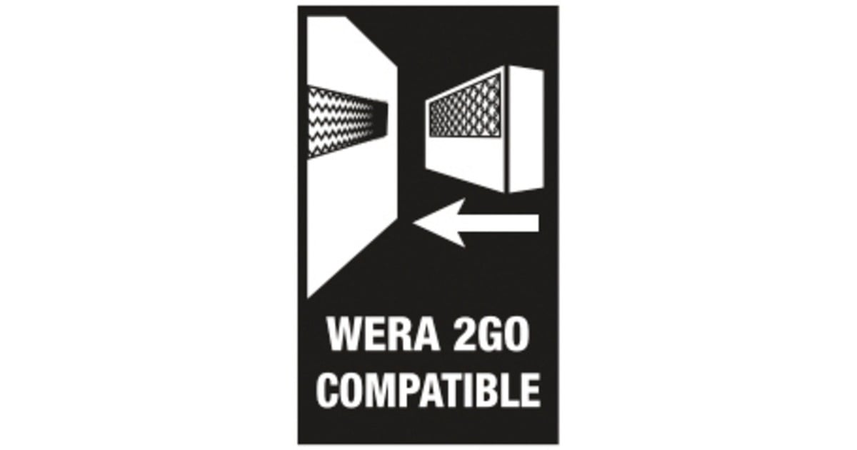 WeraKraftform Kompakt VDE 16 extra slim 1 Tool Finder schroevendraaier  (Rood/geel, 16‑delig)