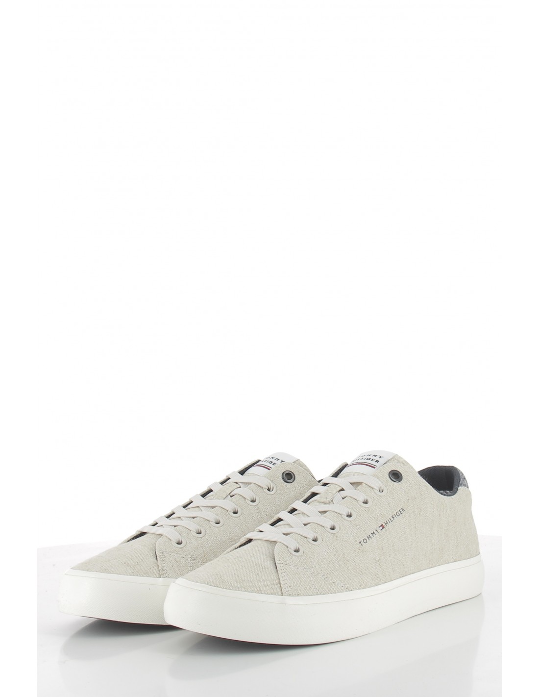 tommy hilfiger baskets de ville homme hi vulc core low beige