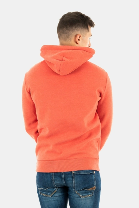 sweat superdry m2011828a 5eg bright orange marl