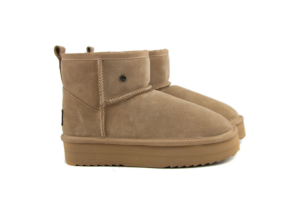 Warmbat Wallaby Plateau Camel Suede