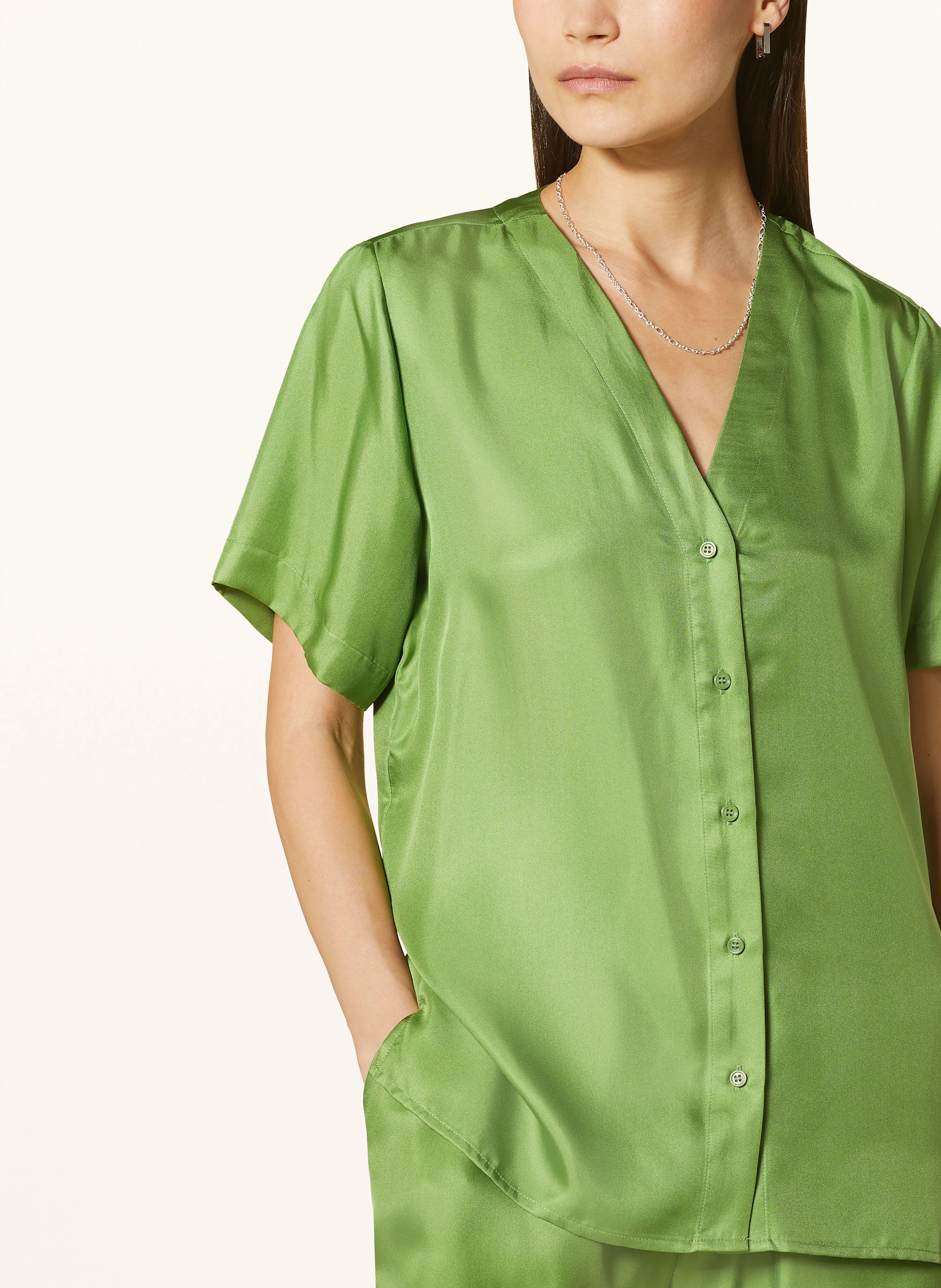 MRS & HUGS Blusenshirt aus Seide