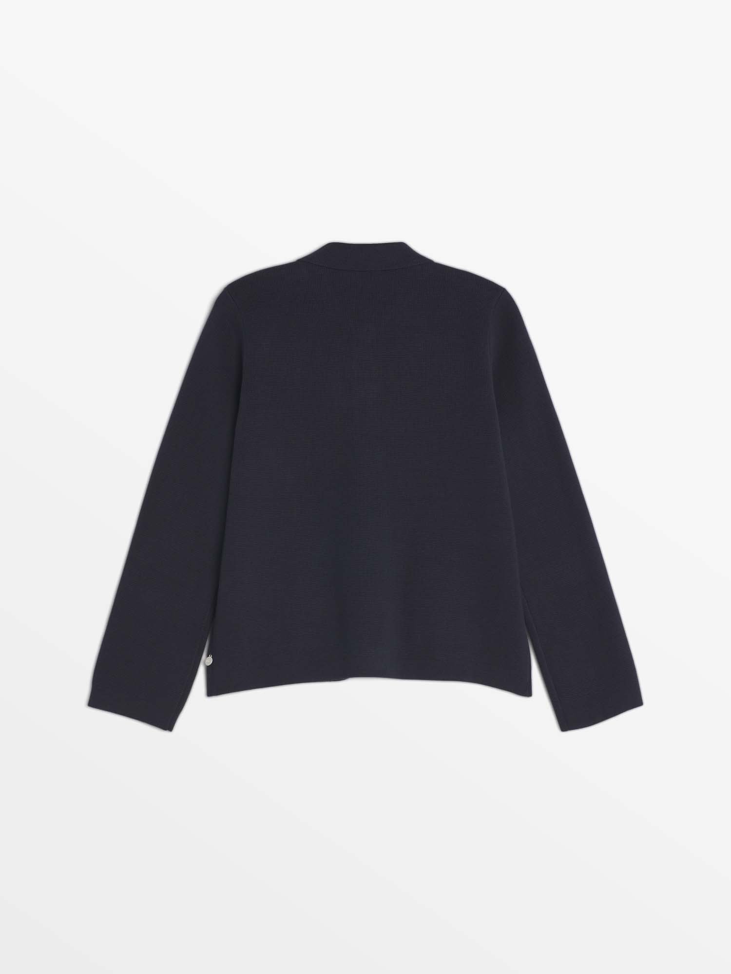 Gilet Femme Boutonné Tricot Marine