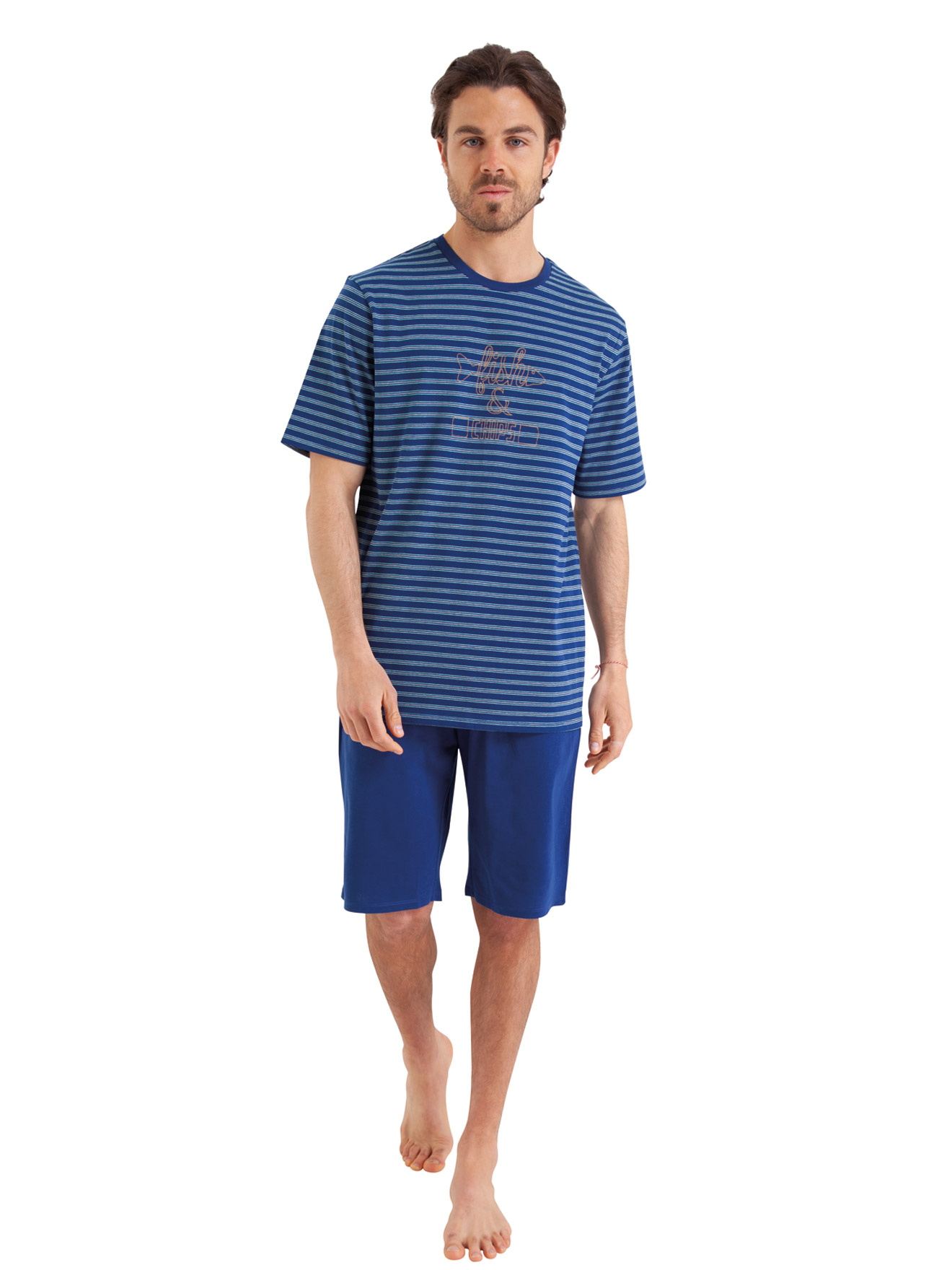 Pyjashort en jersey pur coton