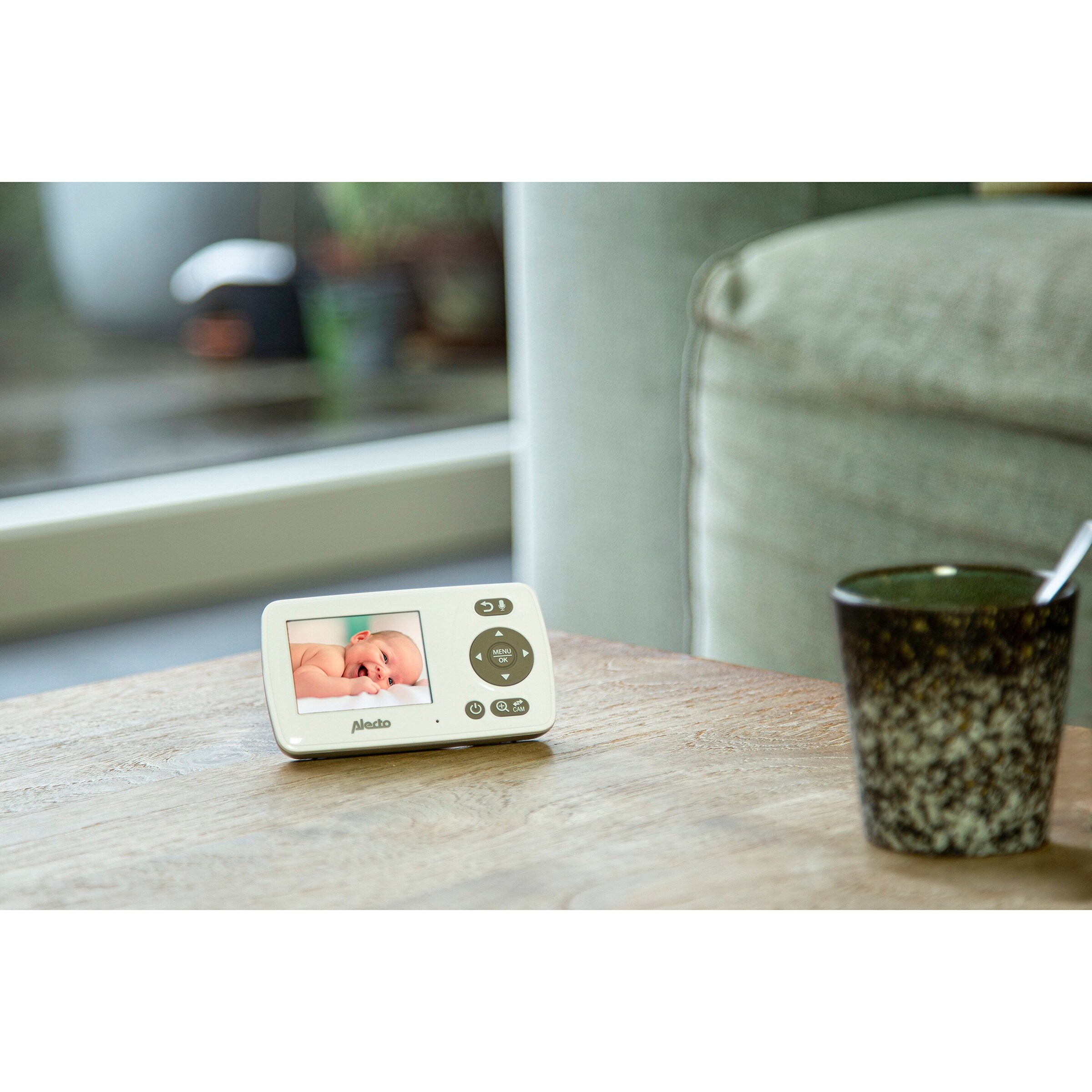 Alecto Babyphone mit Kamera DVM71 weiß