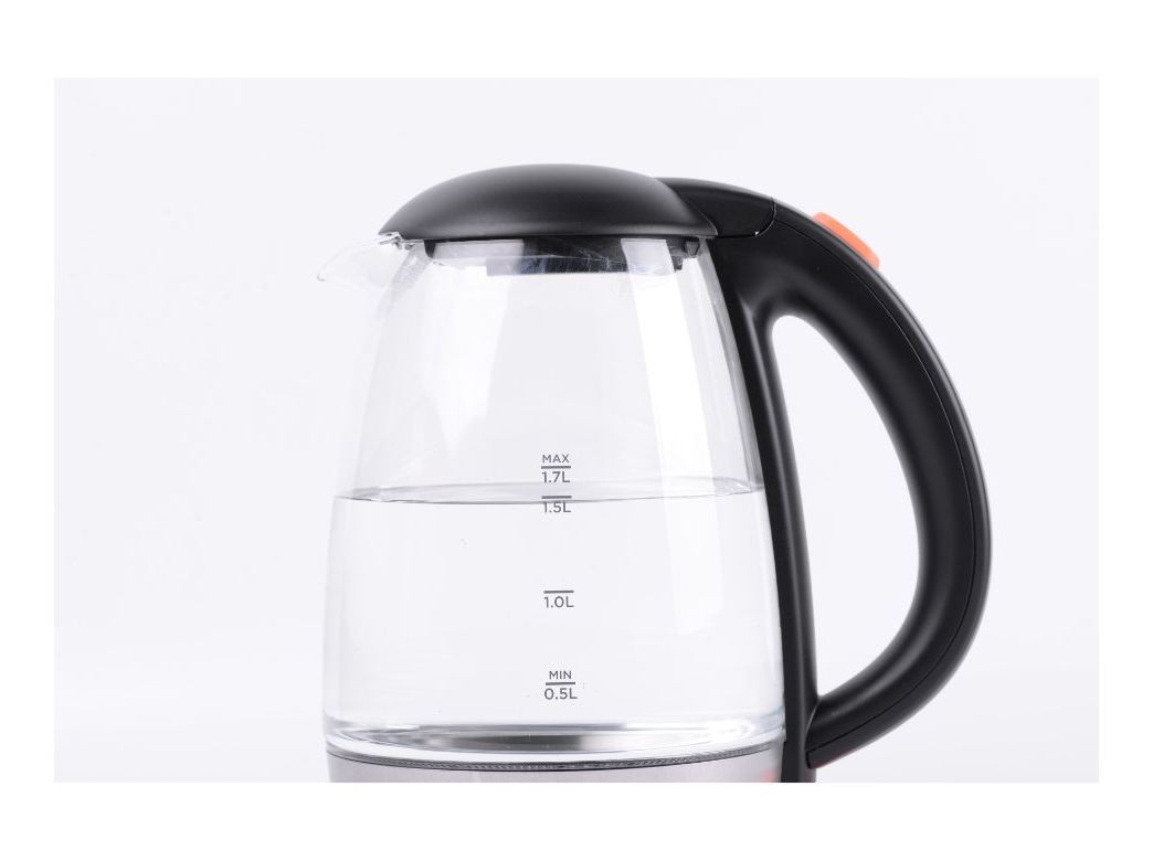 JARRO ELÉTRICO QILIVE Q.5326 INOX VIDRO 1.7L