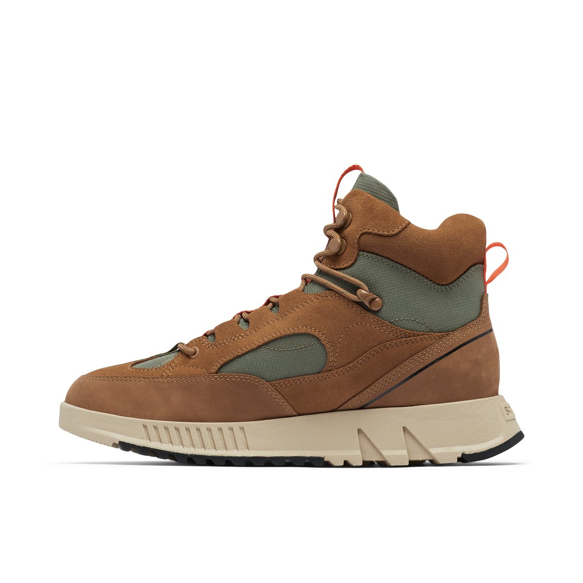 SOREL-Mchill_trace-Bottes d'hiver - Semelle tracteur - Cognac