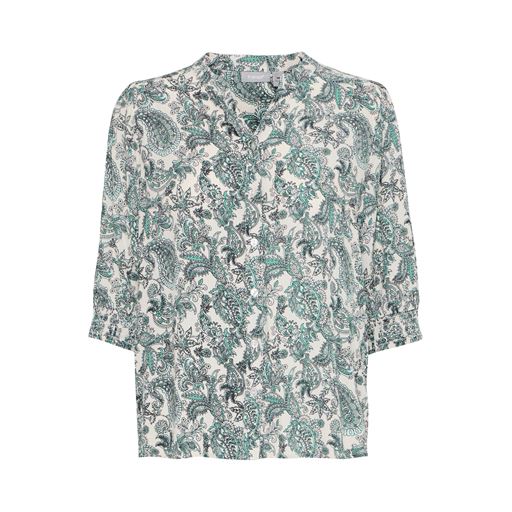 Fransa Avery Skjorte, Moonbeam/Brook Green, XL