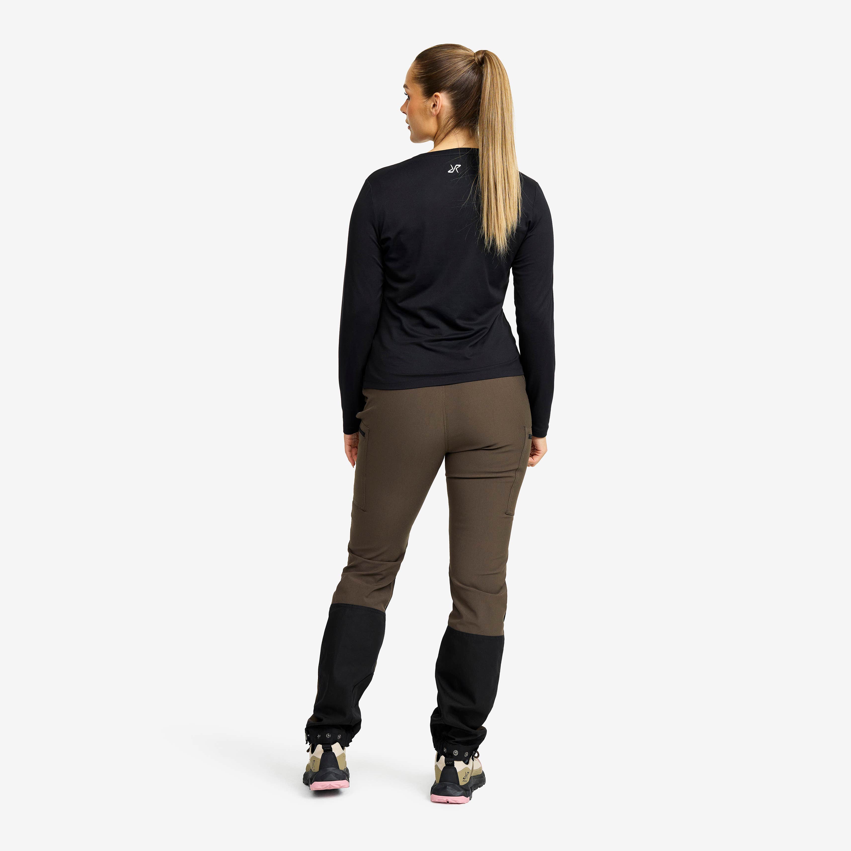 Mission Long-sleeved T-shirt Dame Black
