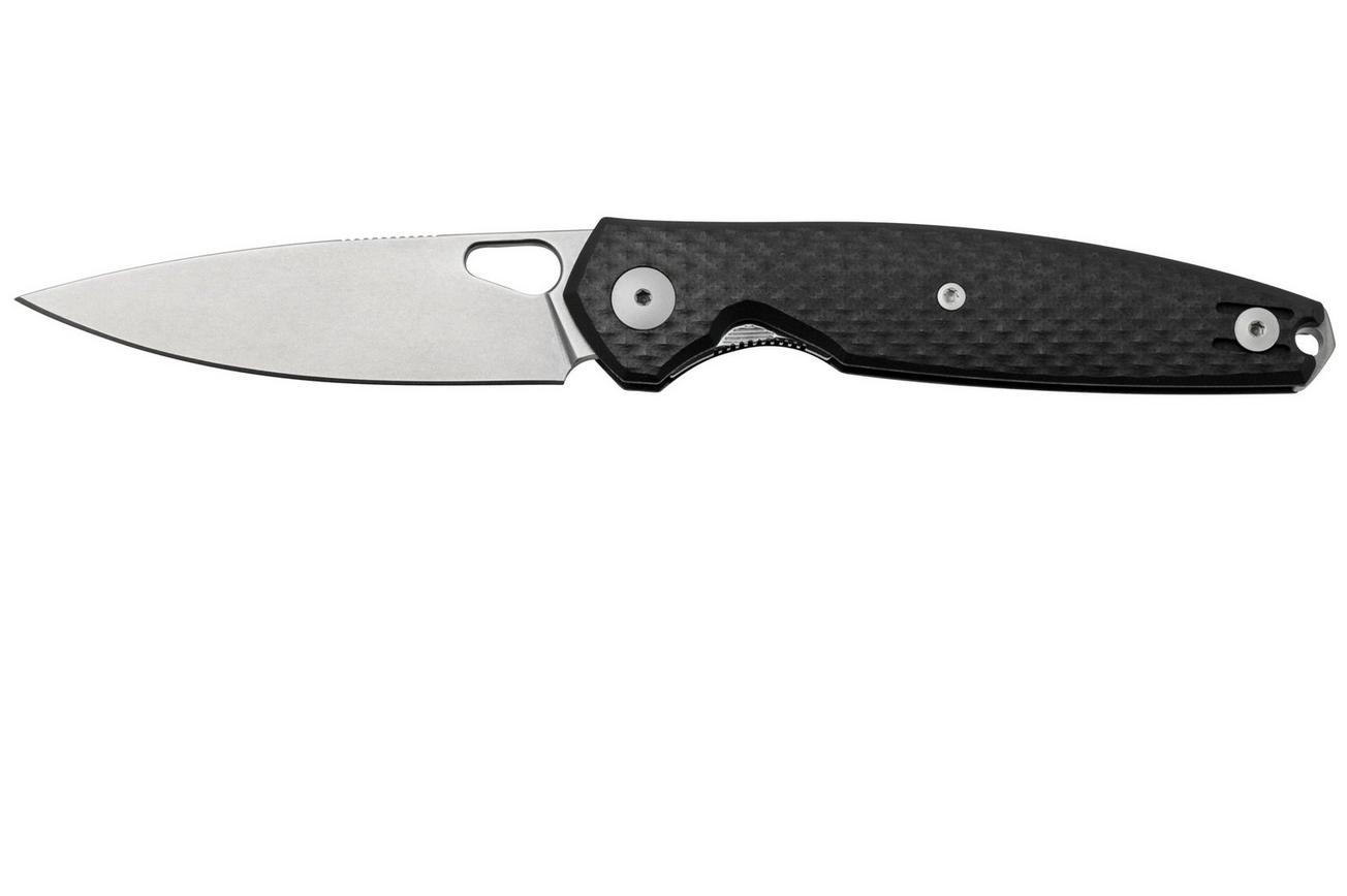 GiantMouse ACE REO Black G10 Stonewashed Magnacut, zakmes