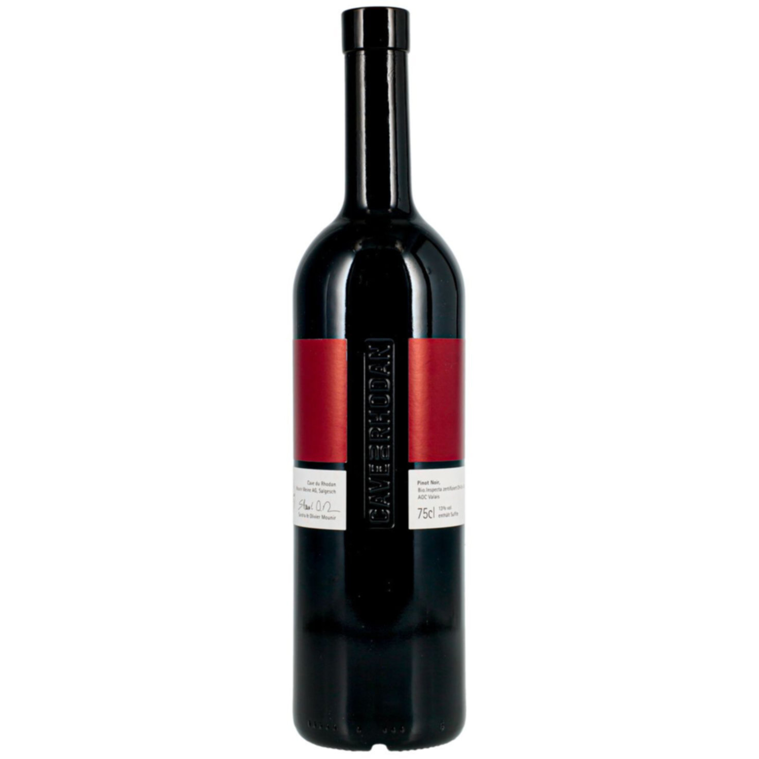 Valais AOC Pinot Noir Cuvée Espace Cave du Rhodan -75cl