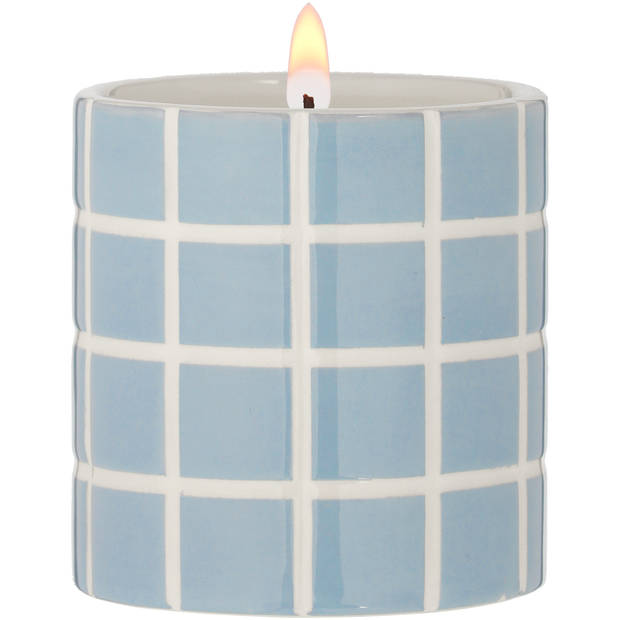 Blokker geurkaars - Soft Shade blauw