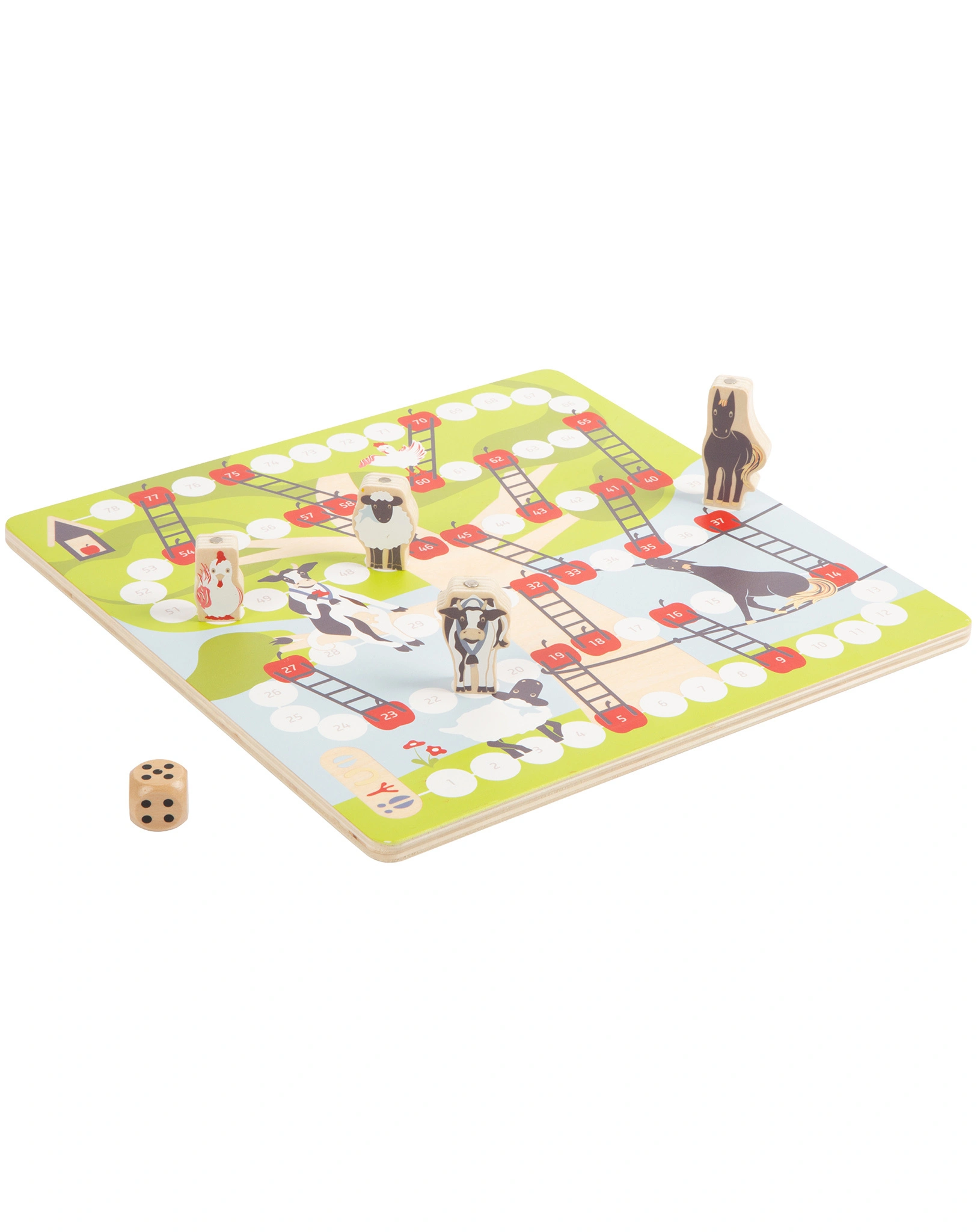Spielesammlung 4 FRIENDS aus Holz