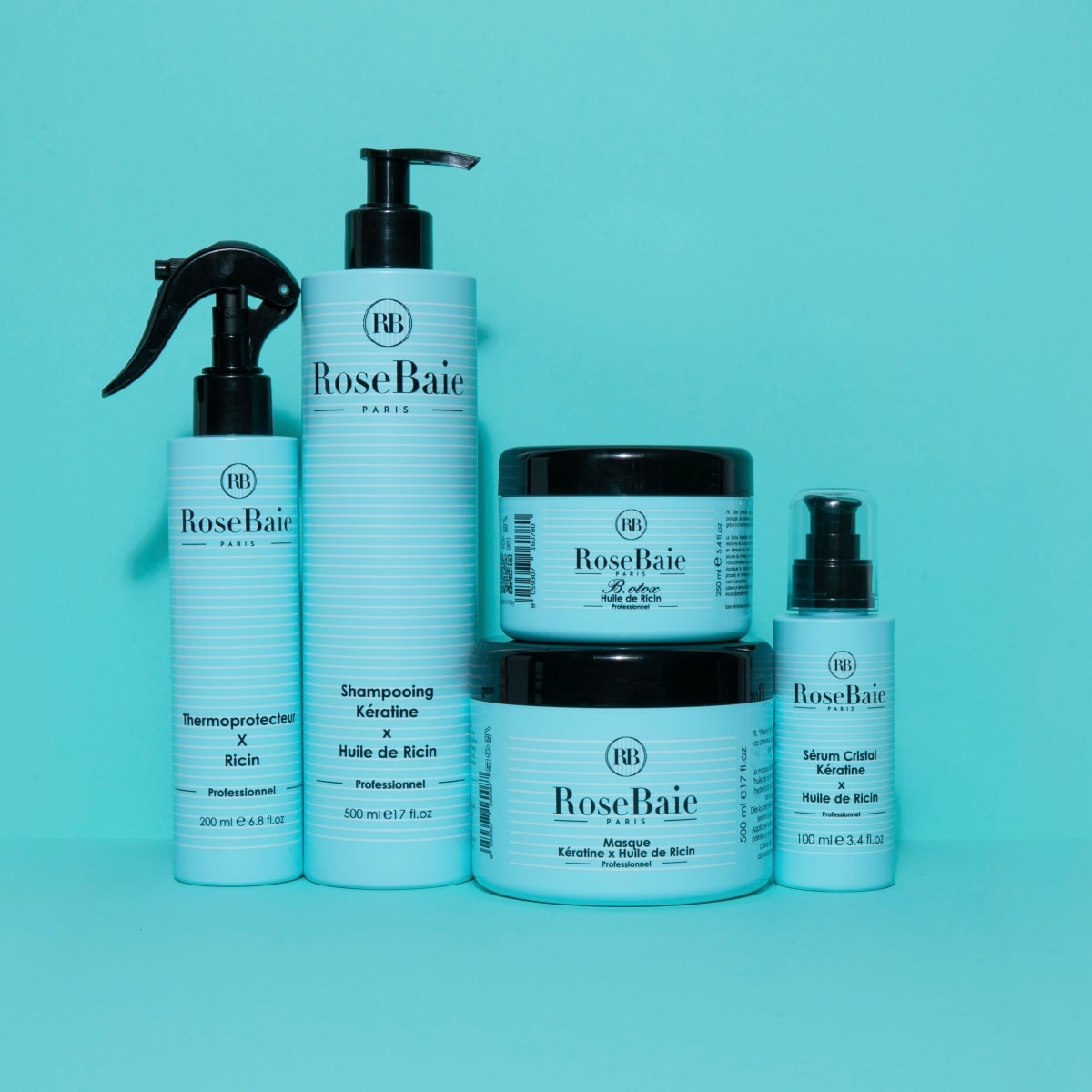 RoseBaie Paris Kératine x Ricin Sérum Cristal