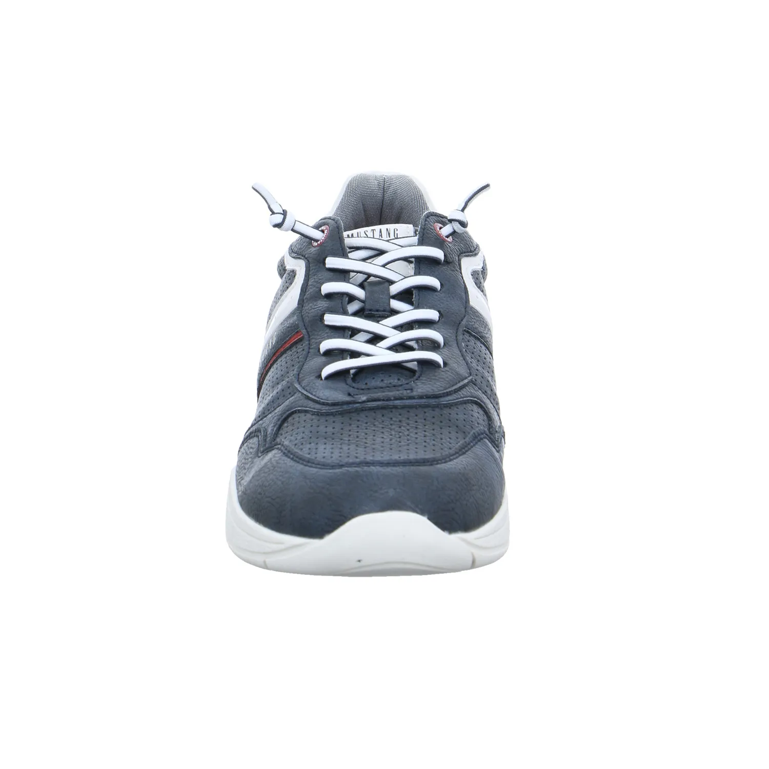 MUSTANG Halbschuhe Sneaker Blau Lederimitat