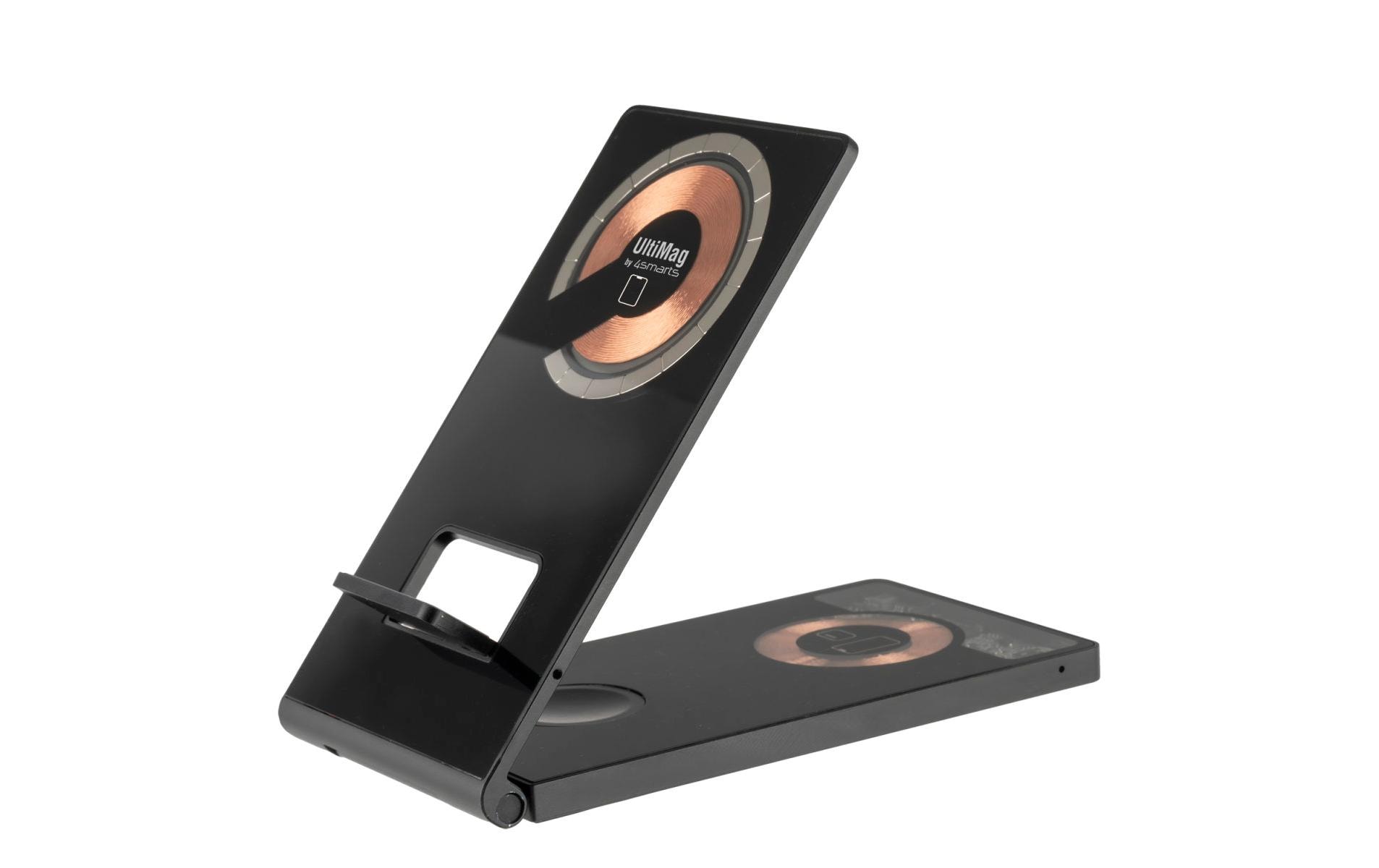 Wireless Charger UltiMag TrioFold 15W3-in-1 Ladestation mit kabelloser Lademöglichkeit von Qi-kompatiblen Geräten