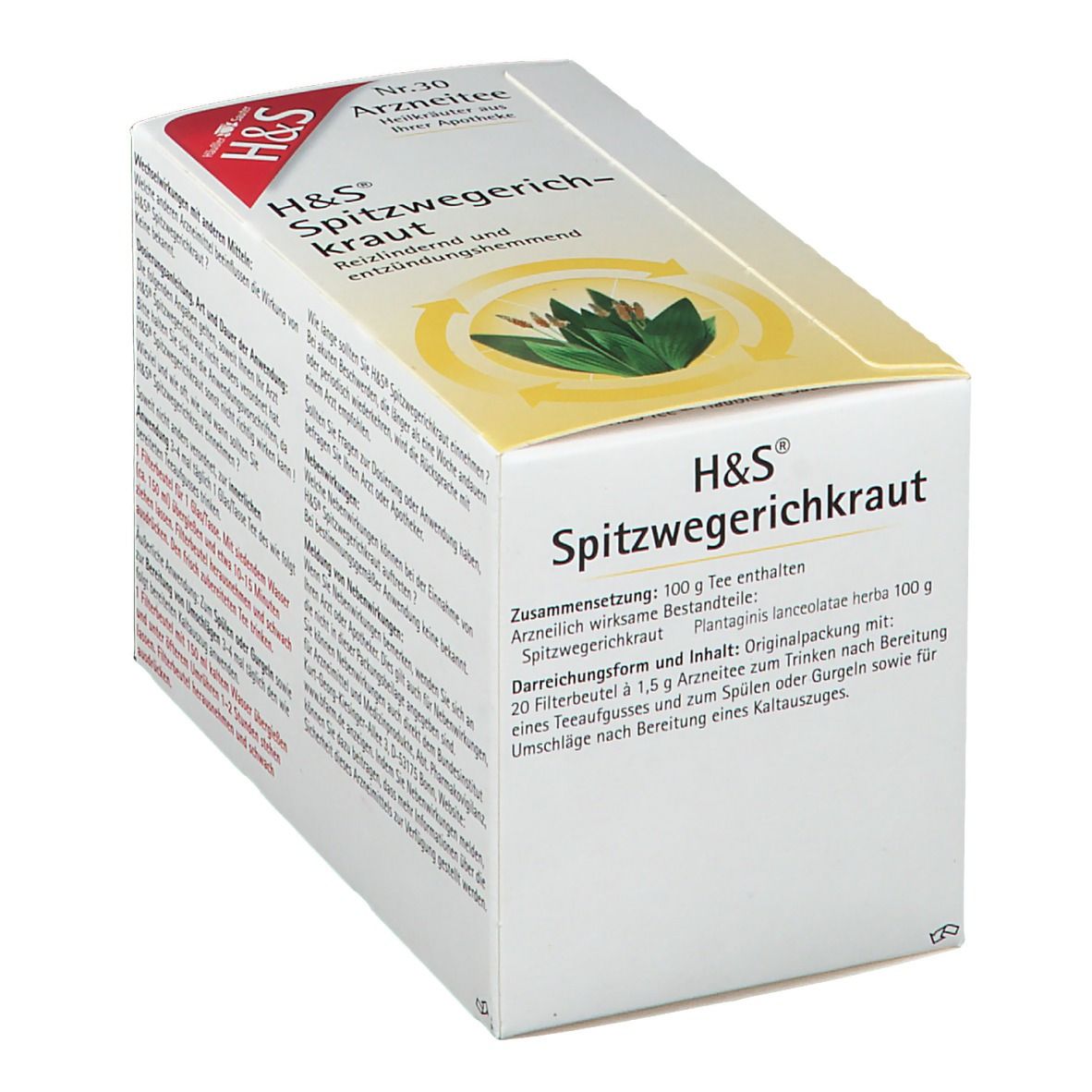 H&S Spitzwegerichkraut Nr. 30