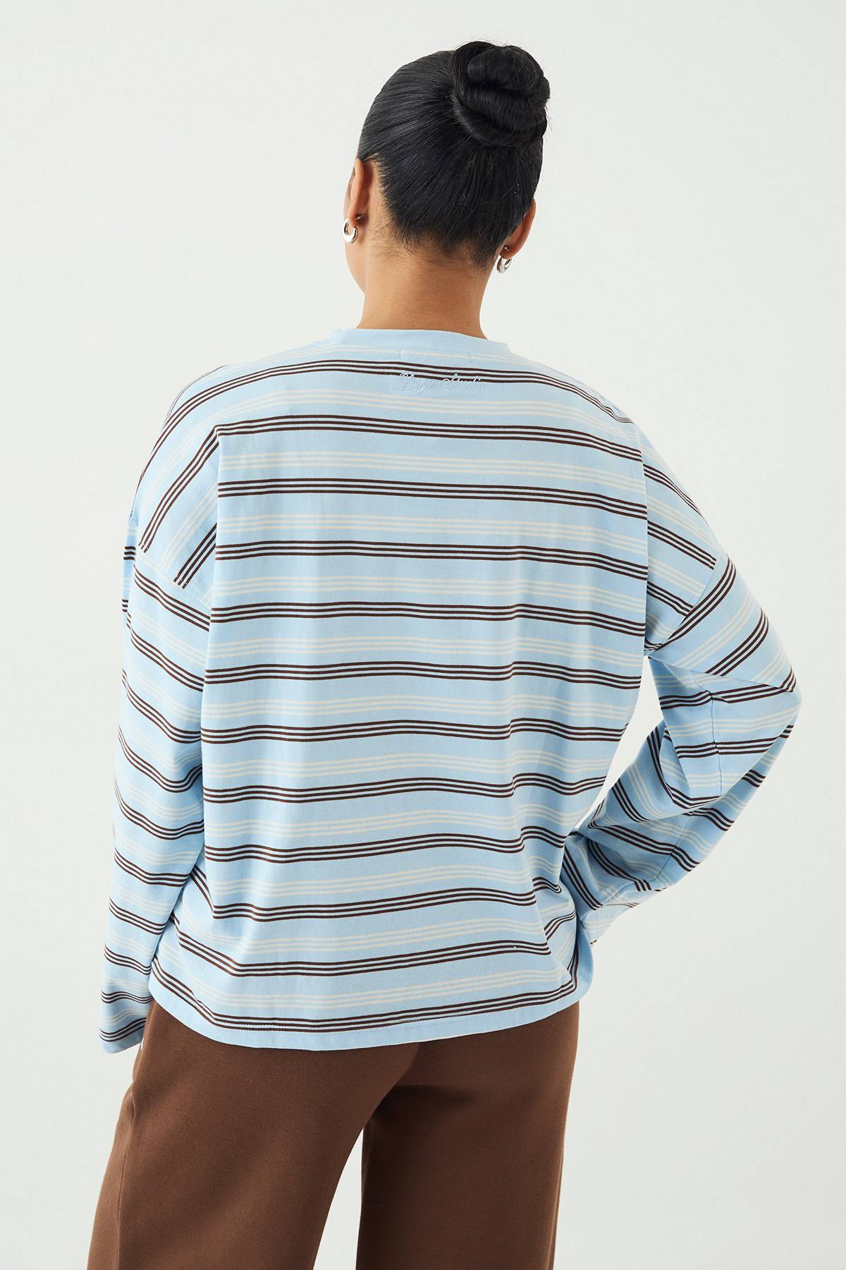 T-shirt Oversize À Rayures Dsgn Studio