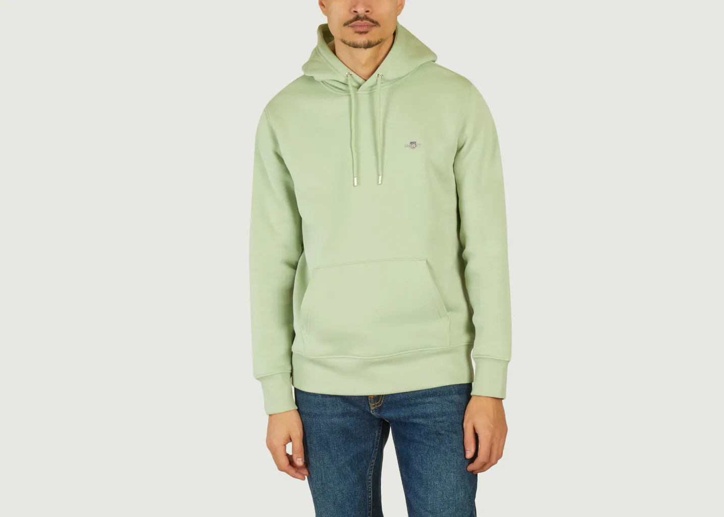 Hoodie coupe droite Shield Gant