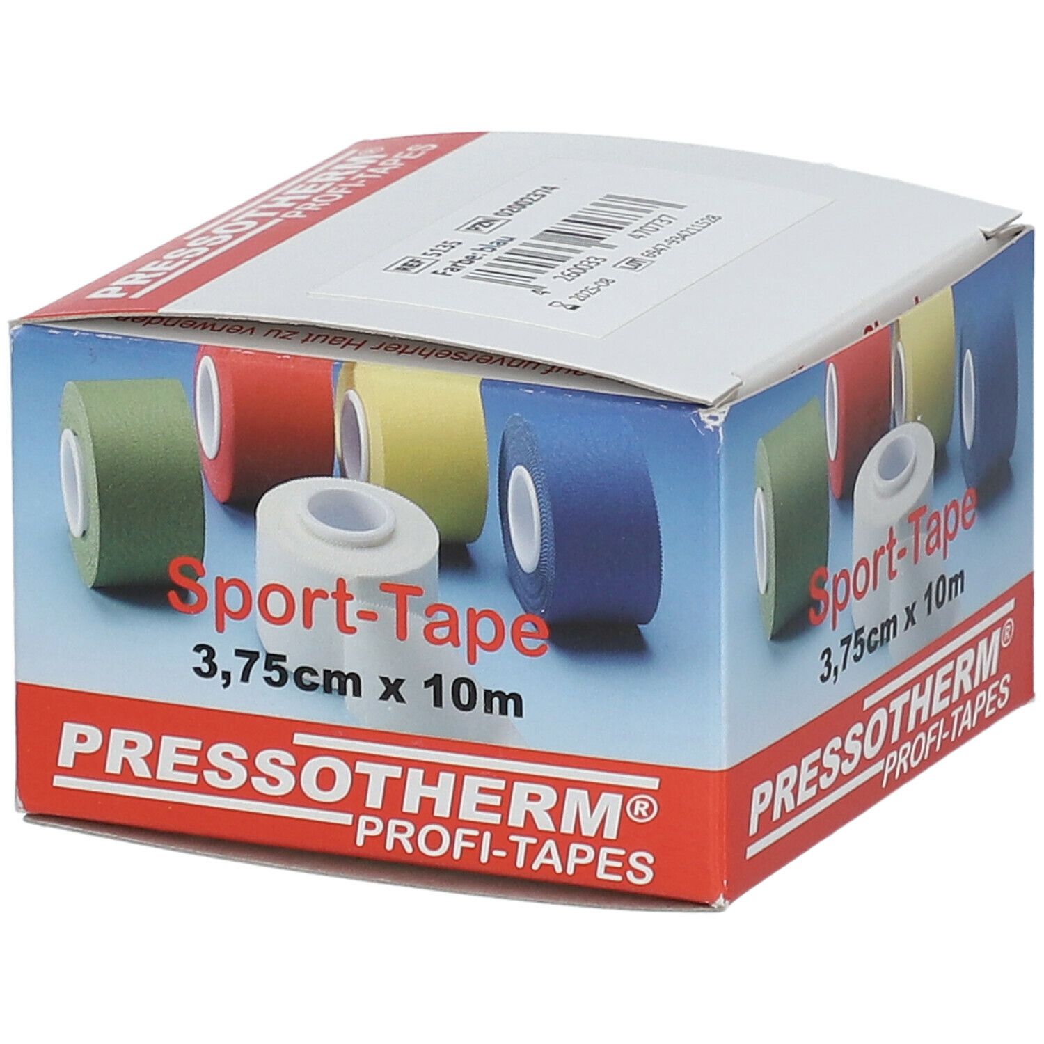 Pressotherm® Sport-Tape 3,8 cm x 10 m blau