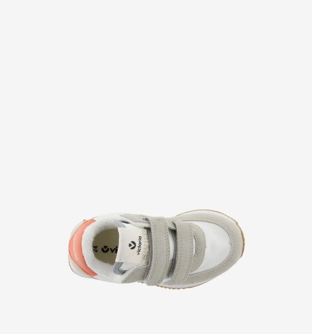 ASTRO SCRATCH CONTRASTE Baskets détails couleur pour enfant CELESTE