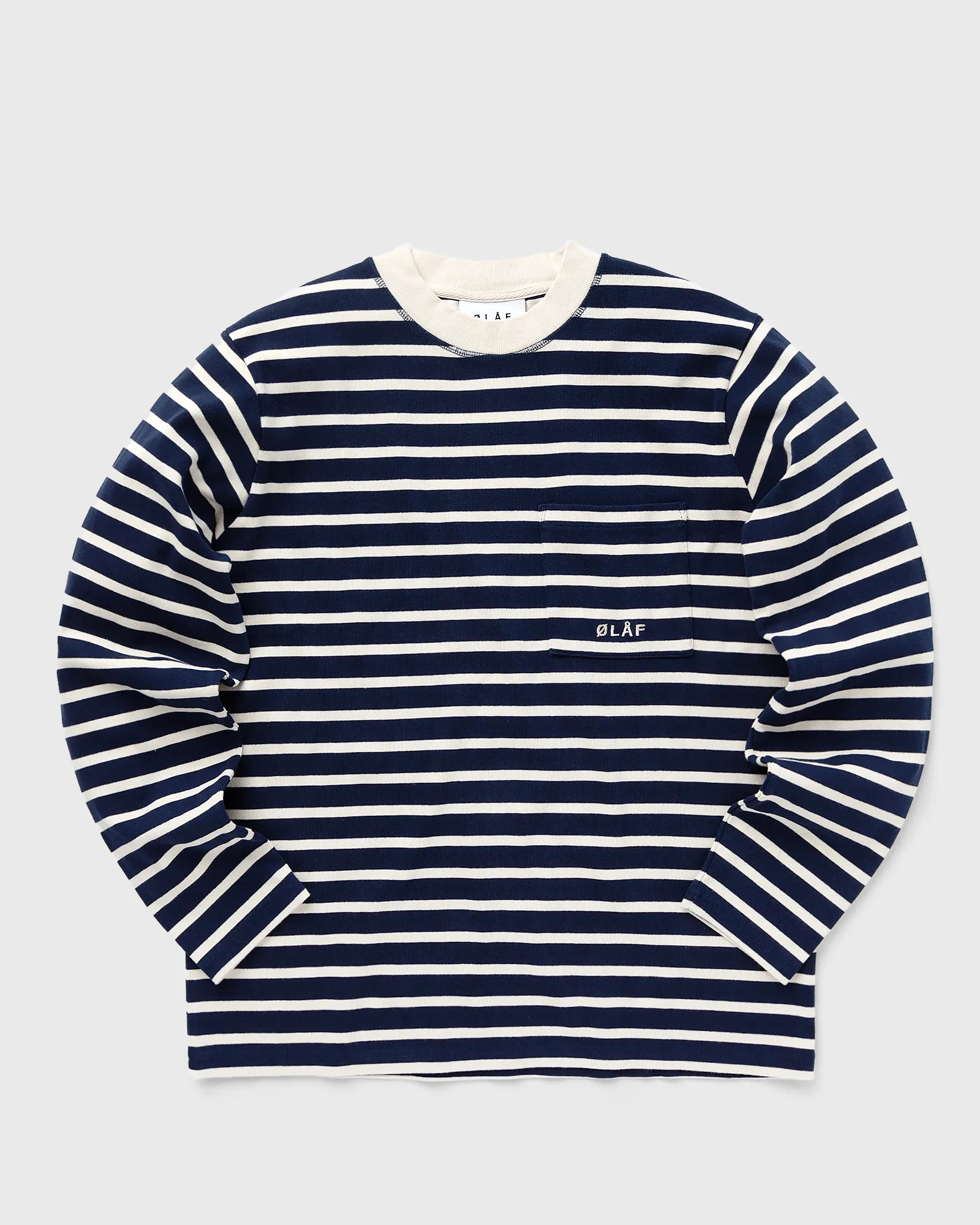 ØLÅF POCKET STRIPE SWEATSHIRT