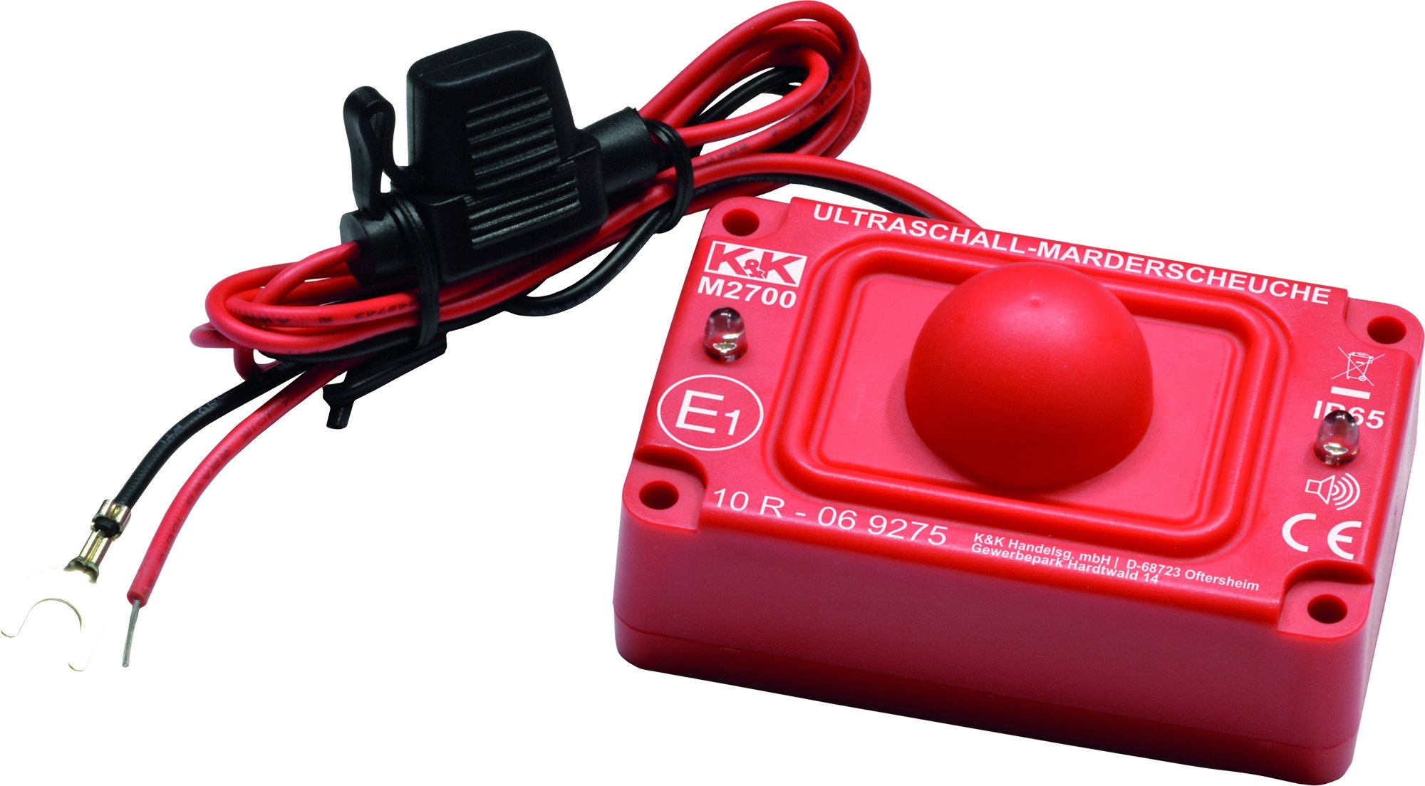 K&K M2700 360° Ultraschall-Marderabwehrgerät