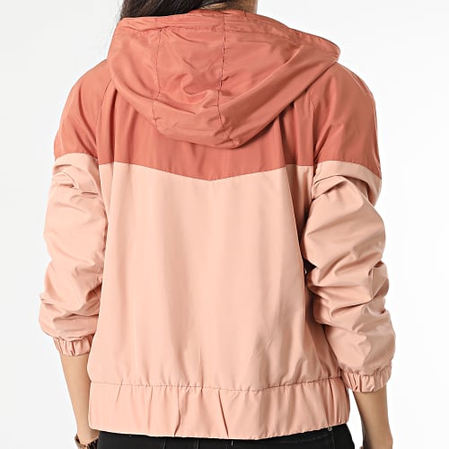 Coupe-Vent Capuche Femme TB3638 Rouge Brique