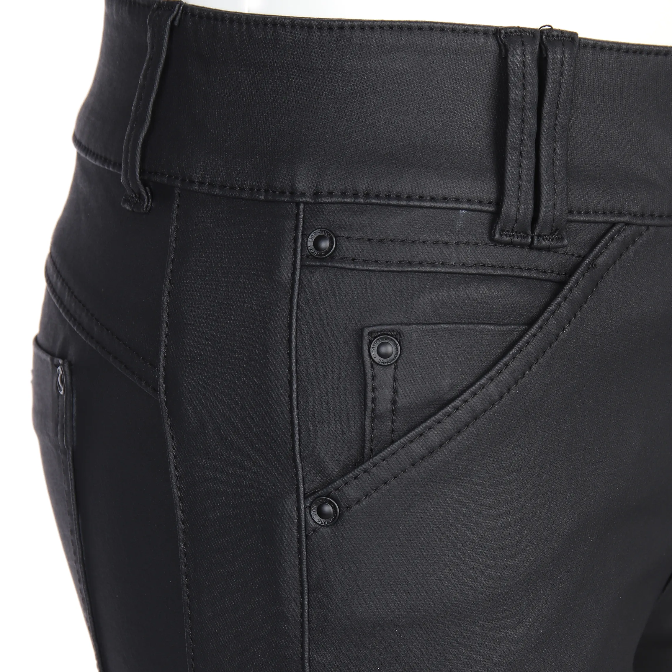 Damen Jeanshose in gewachster Qualität