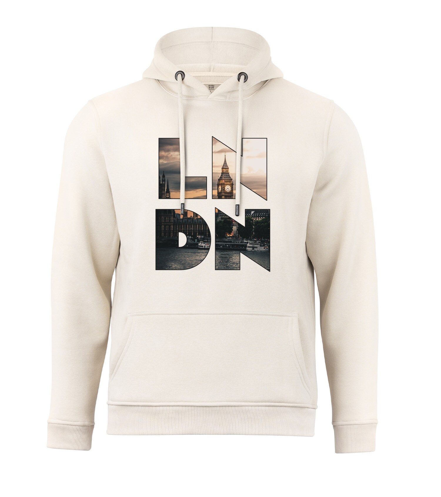 Cotton Prime® Hoodie Skyline London - Weltenbummler Kollektion