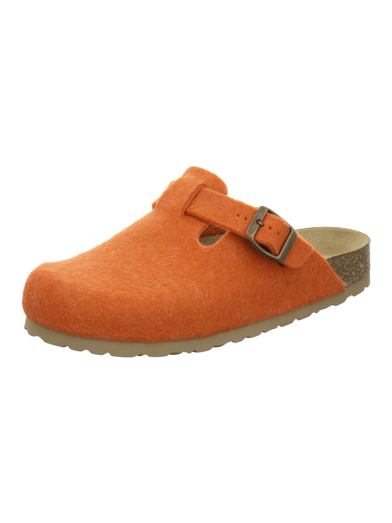 Filz Hausschuhe Damen orange