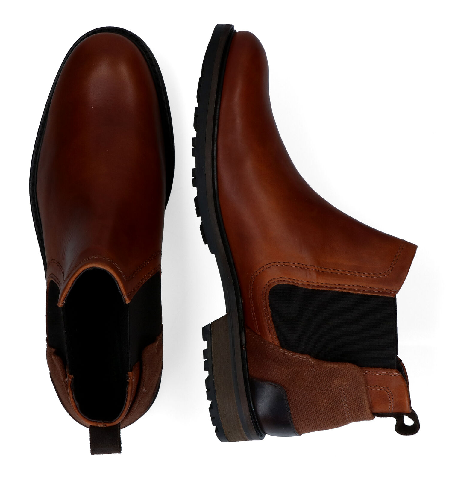 Chelsea boots cognac
