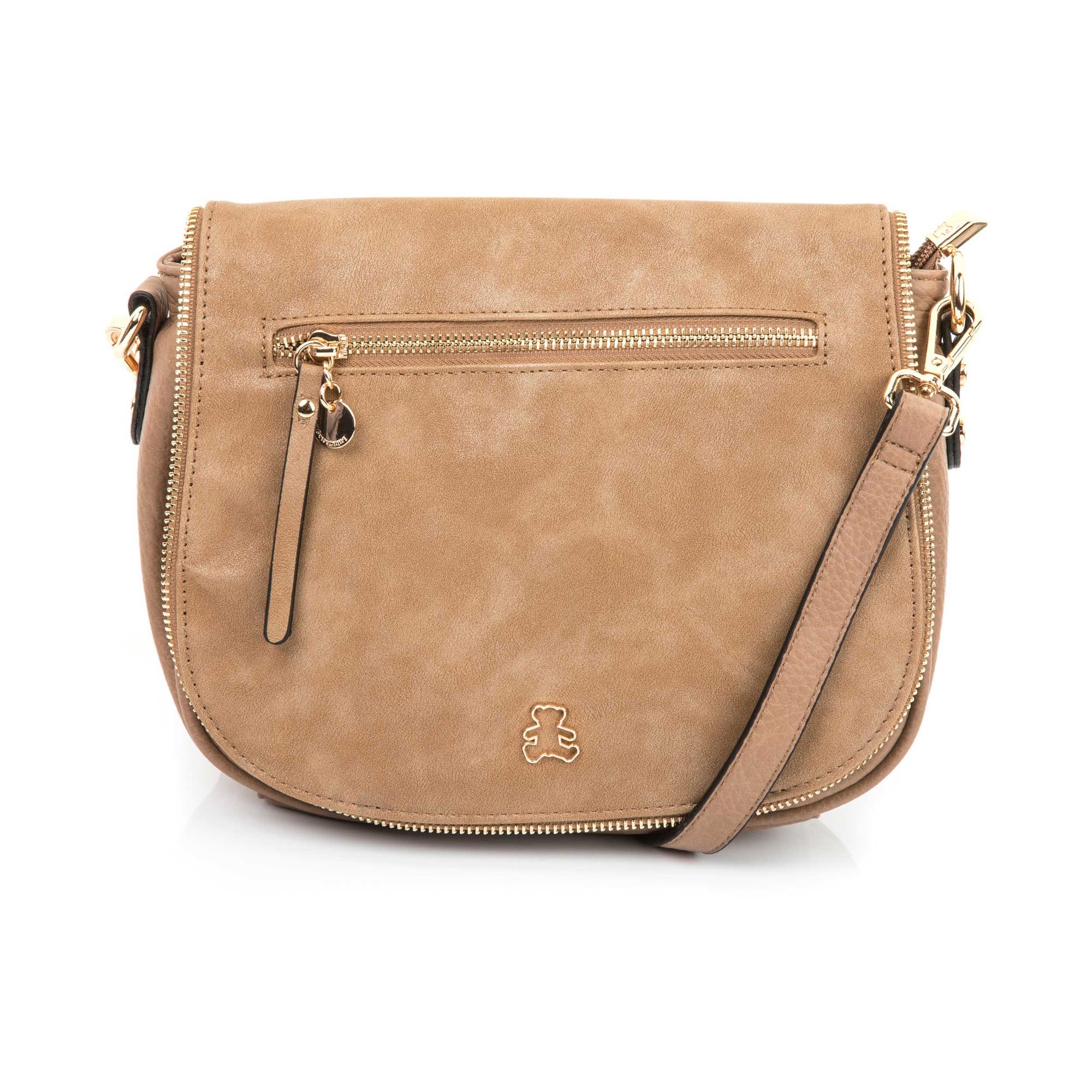 Sac bandoulière taupe