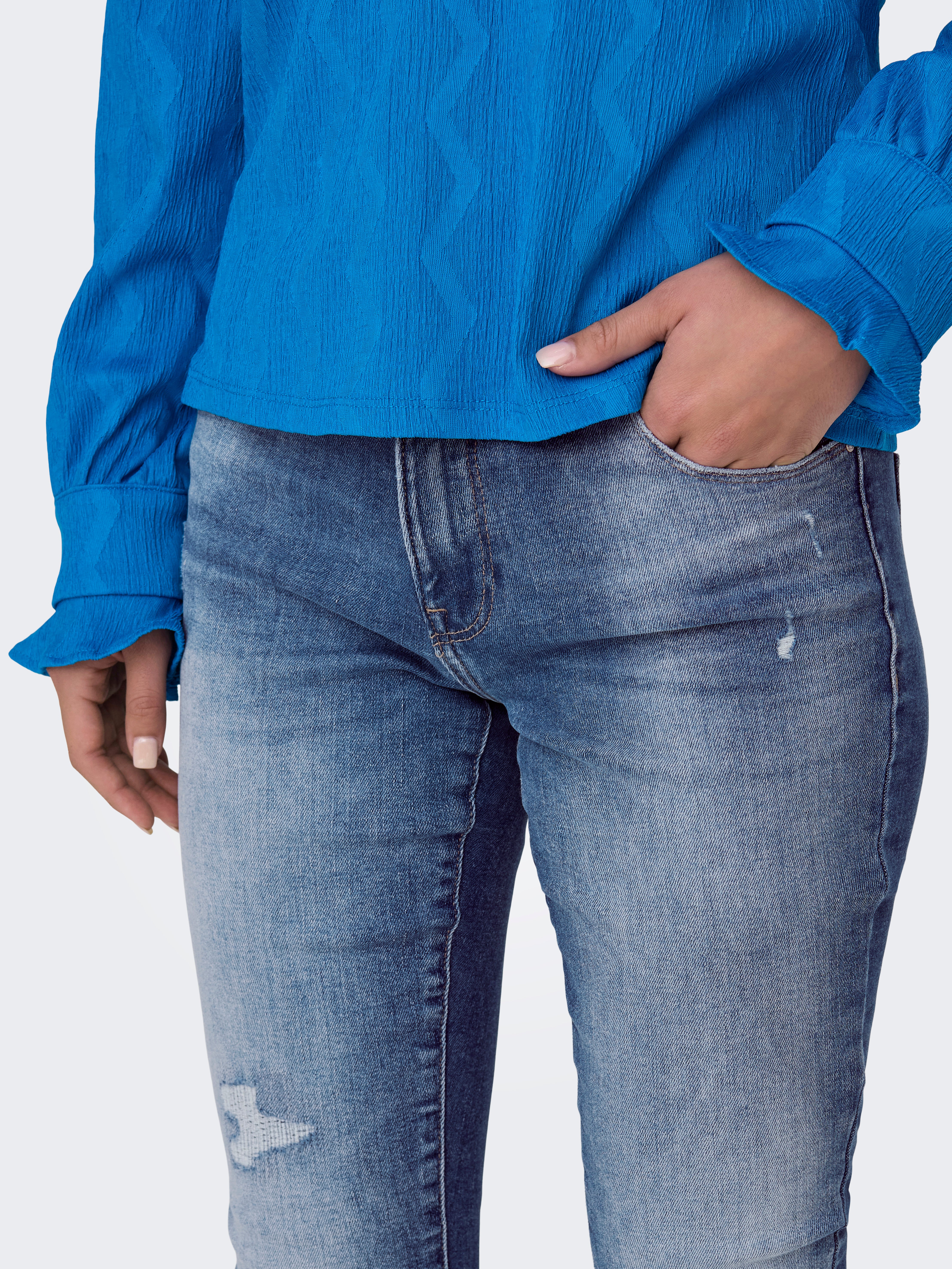 ONLSHAPE Mittlere Taille Skinny Fit Jeans Medium Blue Denim