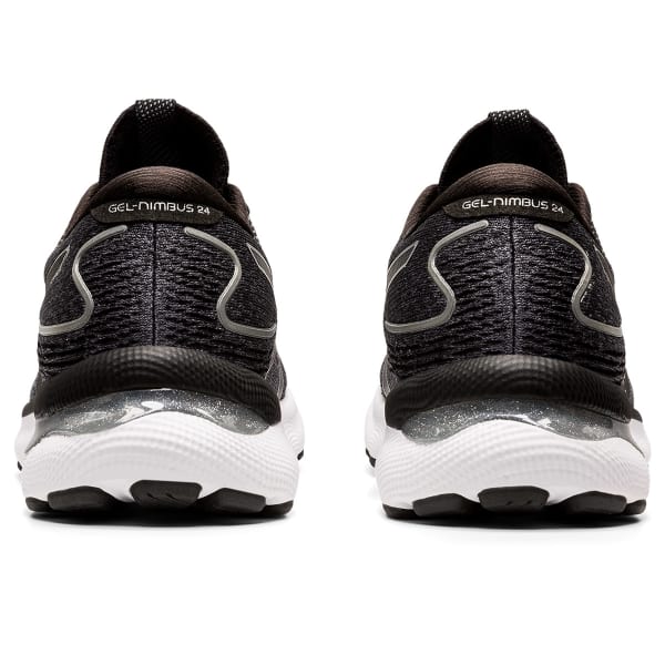 Chaussure running ASICS GEL NIMBUS 24 W BLACK/PURE SILVER