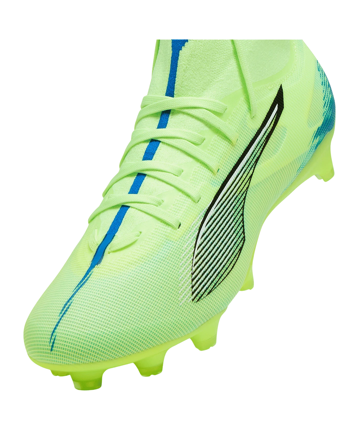 PUMA ULTRA 5 Match+ FG/AG Lights Out Damen Grün Weiss F03