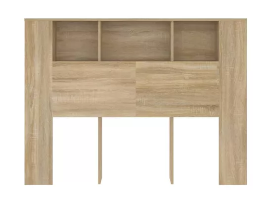 Armoire de tête de lit Chêne sonoma 140x18,5x104,5