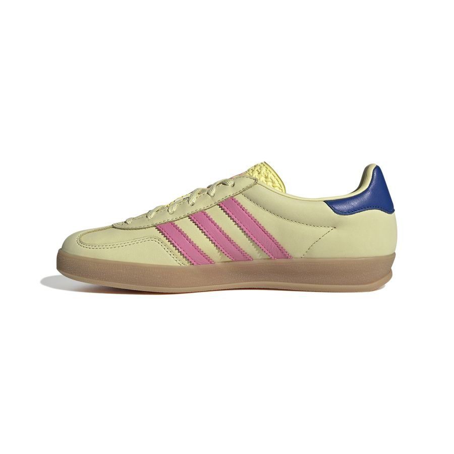 adidas Originals Chaussures Gazelle - Powder Yellow/Lucid Pink/Bleu Femme