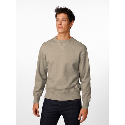 Herren-Sweatshirt, Graumelange